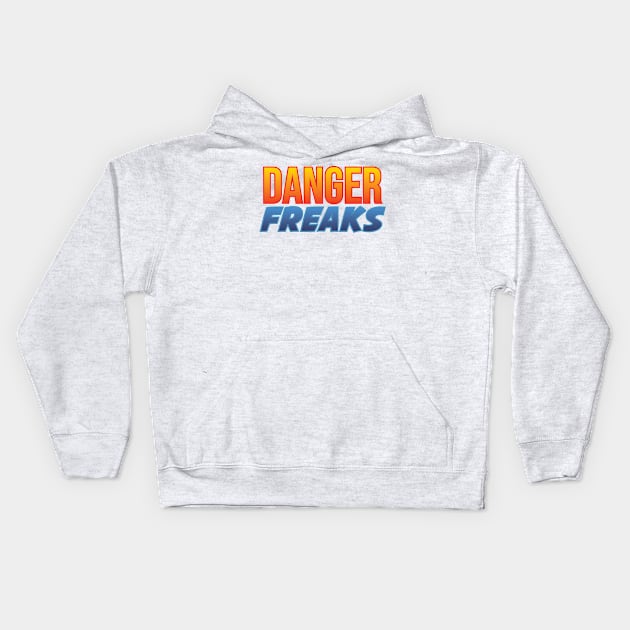 Danger Freaks Kids Hoodie by Toby Wilkinson